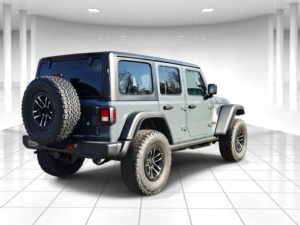 2026 Jeep Wrangler — rear three-quarter view