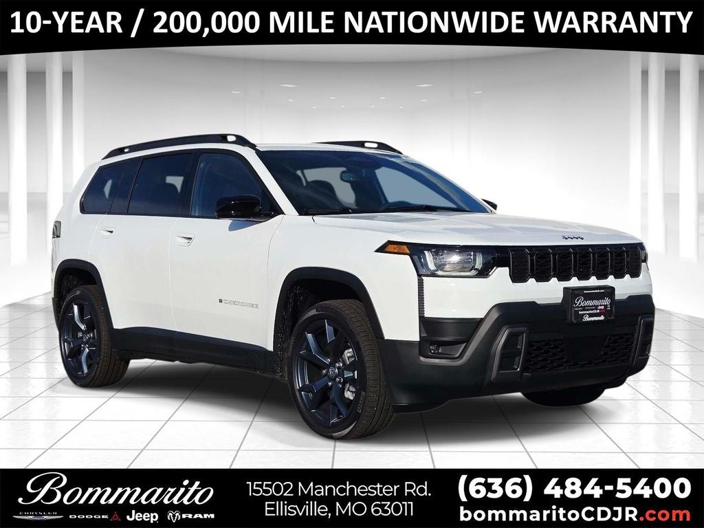 2026 Jeep Cherokee CHEROKEE 85TH ANNIVERSARY EDITION 4X4 in Bright White Clearcoat — front three-quarter view