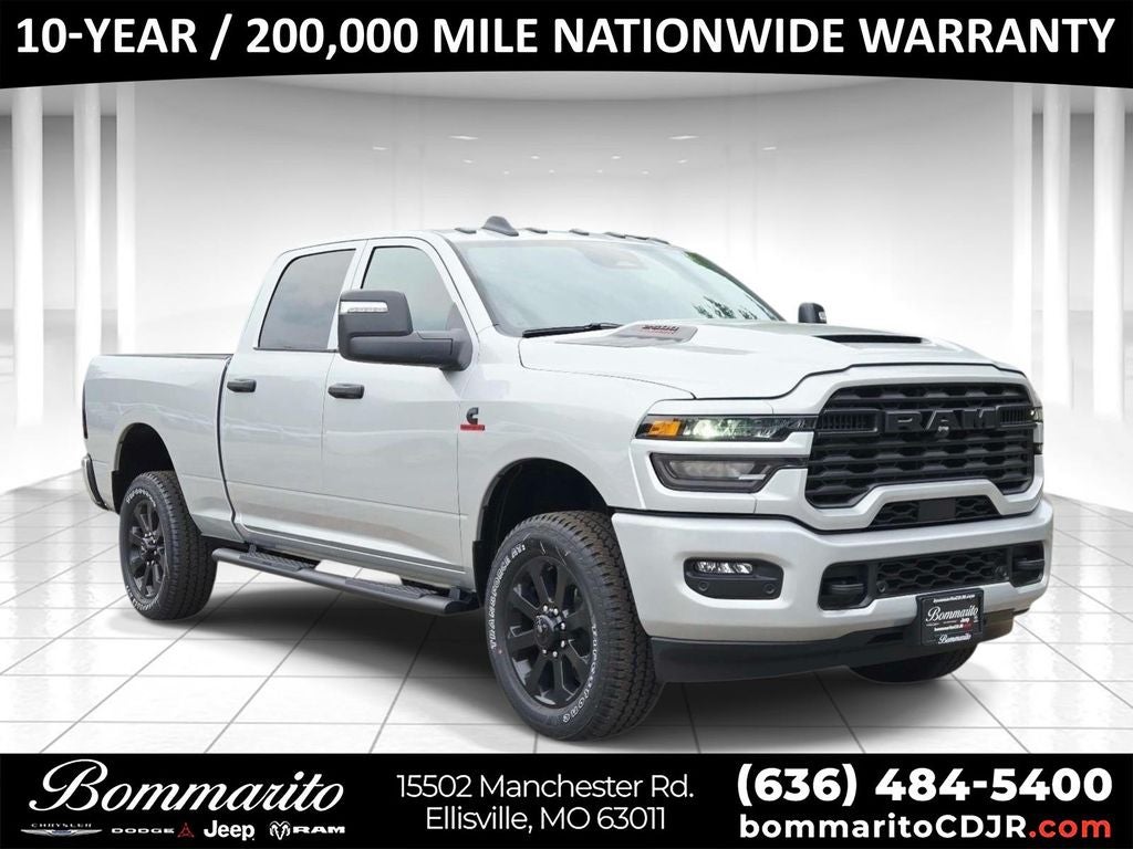 2026 RAM 2500 Tradesman in Silver — front three-quarter view
