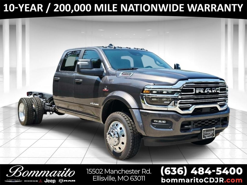 2026 RAM 4500HD Tradesman in Crystal Metallic — front three-quarter view
