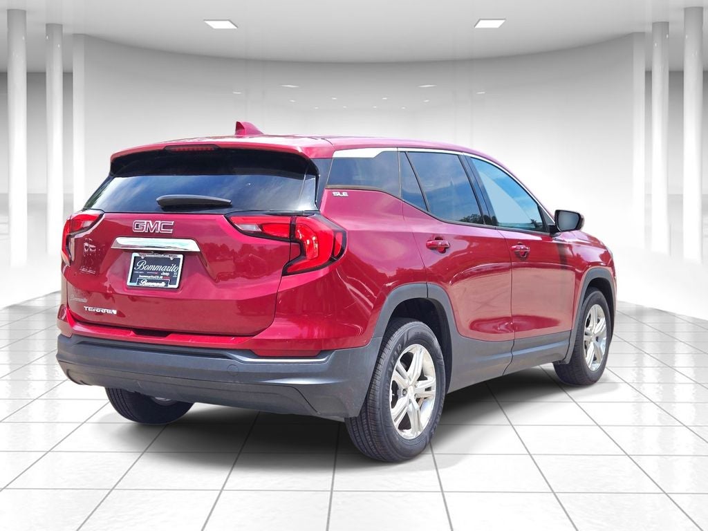 2019 GMC Terrain — rear three-quarter view