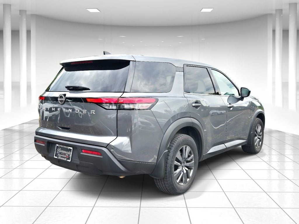 2024 Nissan Pathfinder — rear three-quarter view