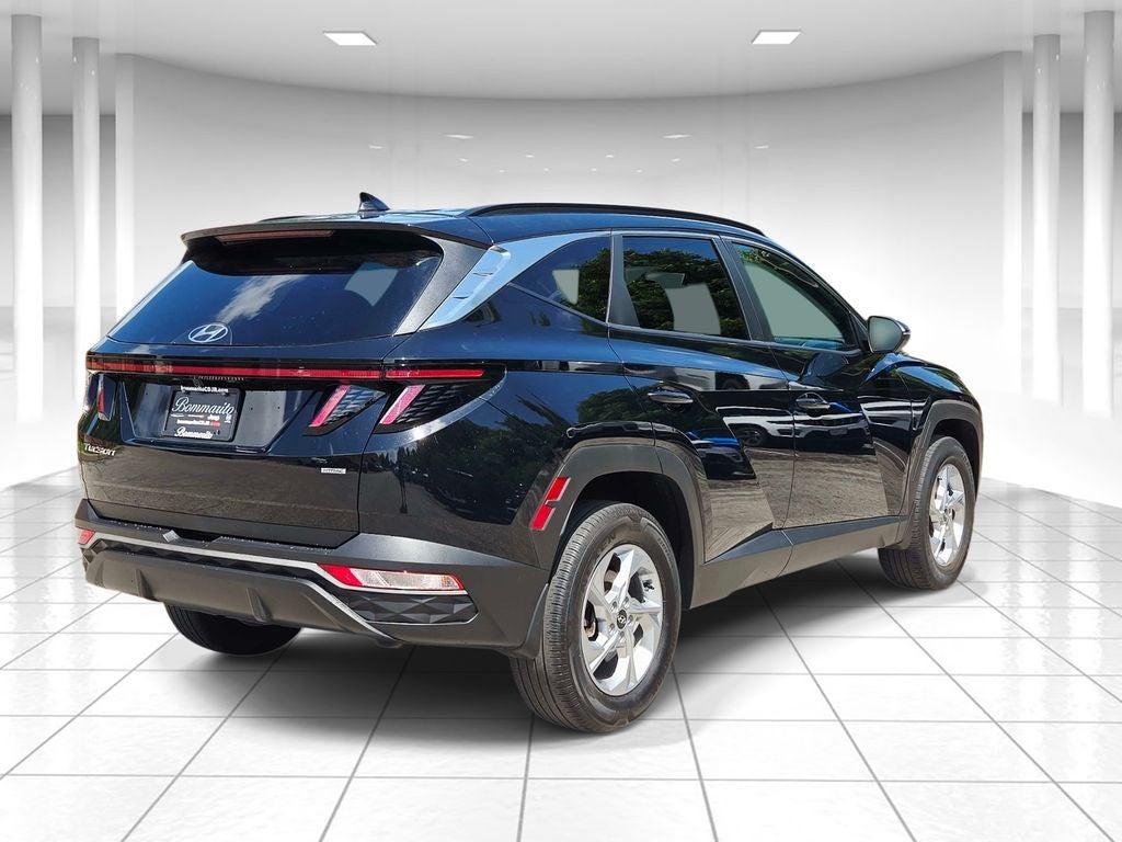 2023 Hyundai Tucson — rear three-quarter view