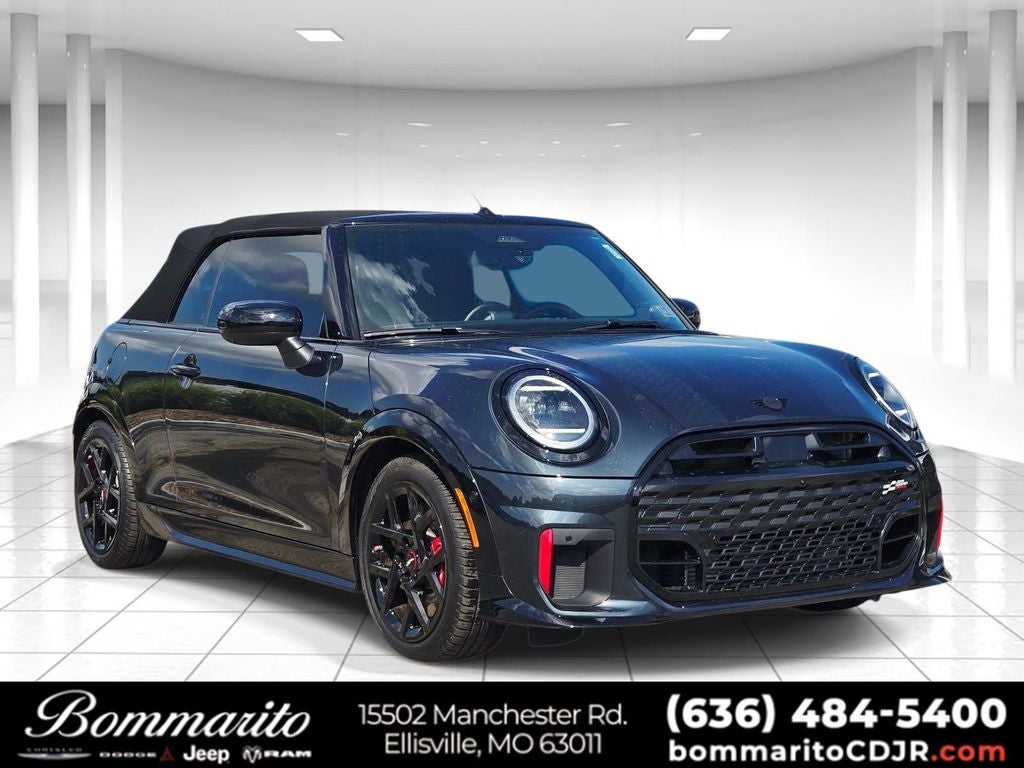 2025 MINI John Cooper Works John Cooper Works in Gray Metallic — front three-quarter view